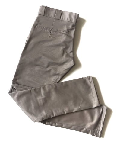 Mens Skinny Cell Pocket Pants - Silver
