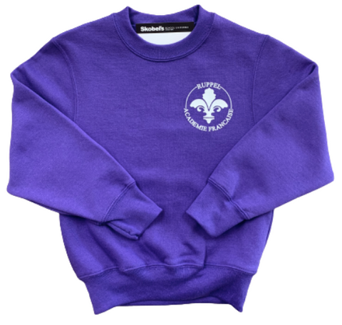 Ruppel Crew Sweatshirt - Purple - PreK-K