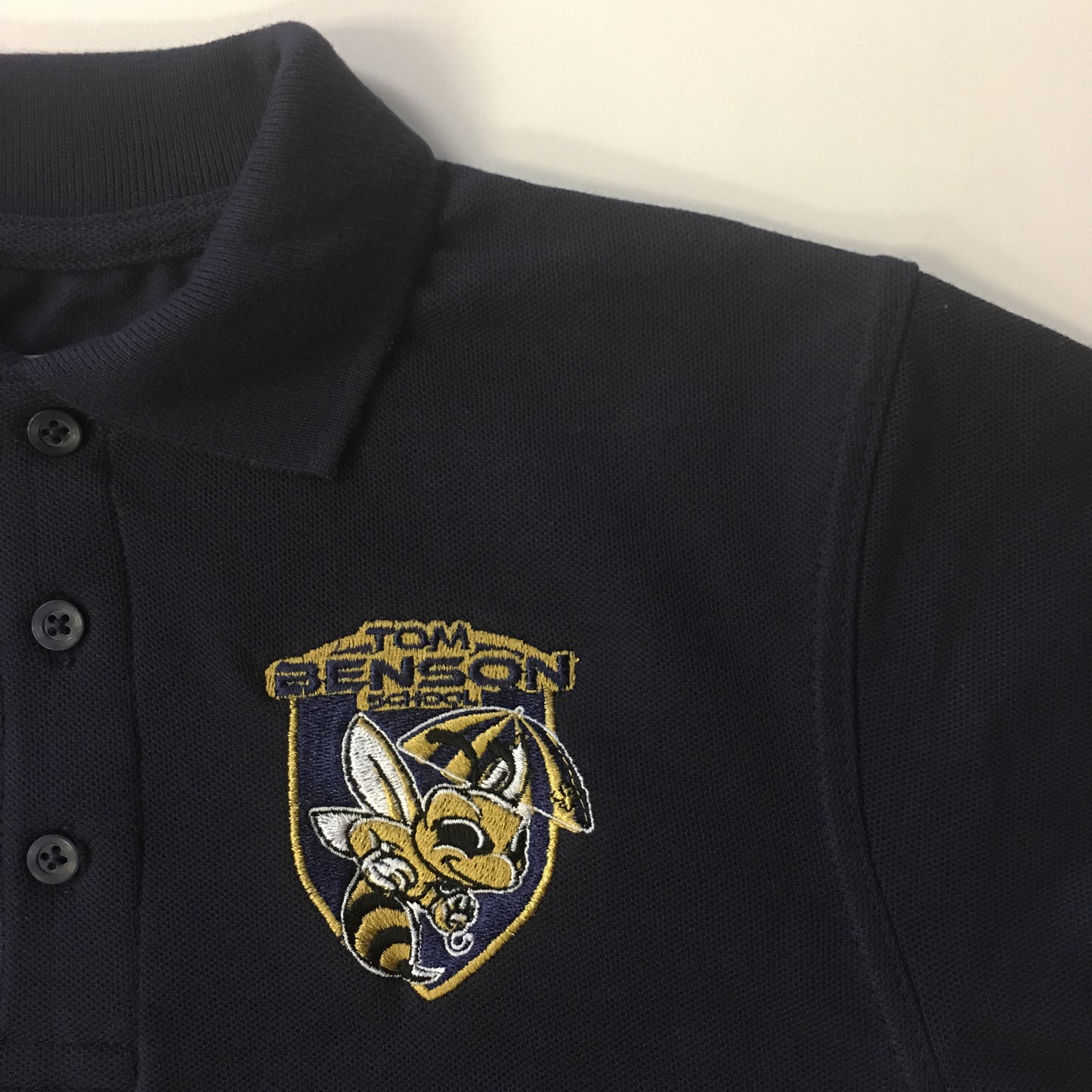 Tom Benson Navy Polo