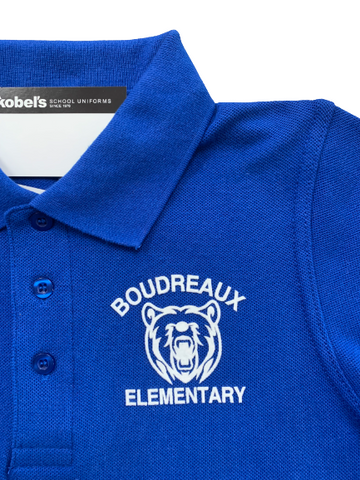 Boudreaux Polo - Royal -  6th-7th Grade