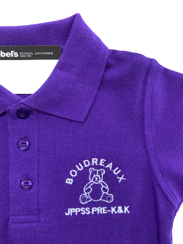 Boudreaux Polo - Purple - PreK-K