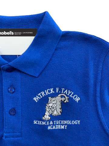 Patrick Taylor Girls Fit Royal Polo - All Grades - CLEARANCE