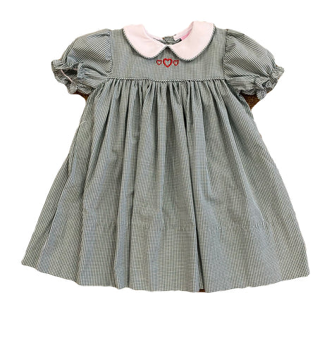 ASH Green Dress - with Name Embroidery