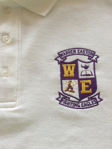Warren Easton White Girls Polo - 10th-12th Grades