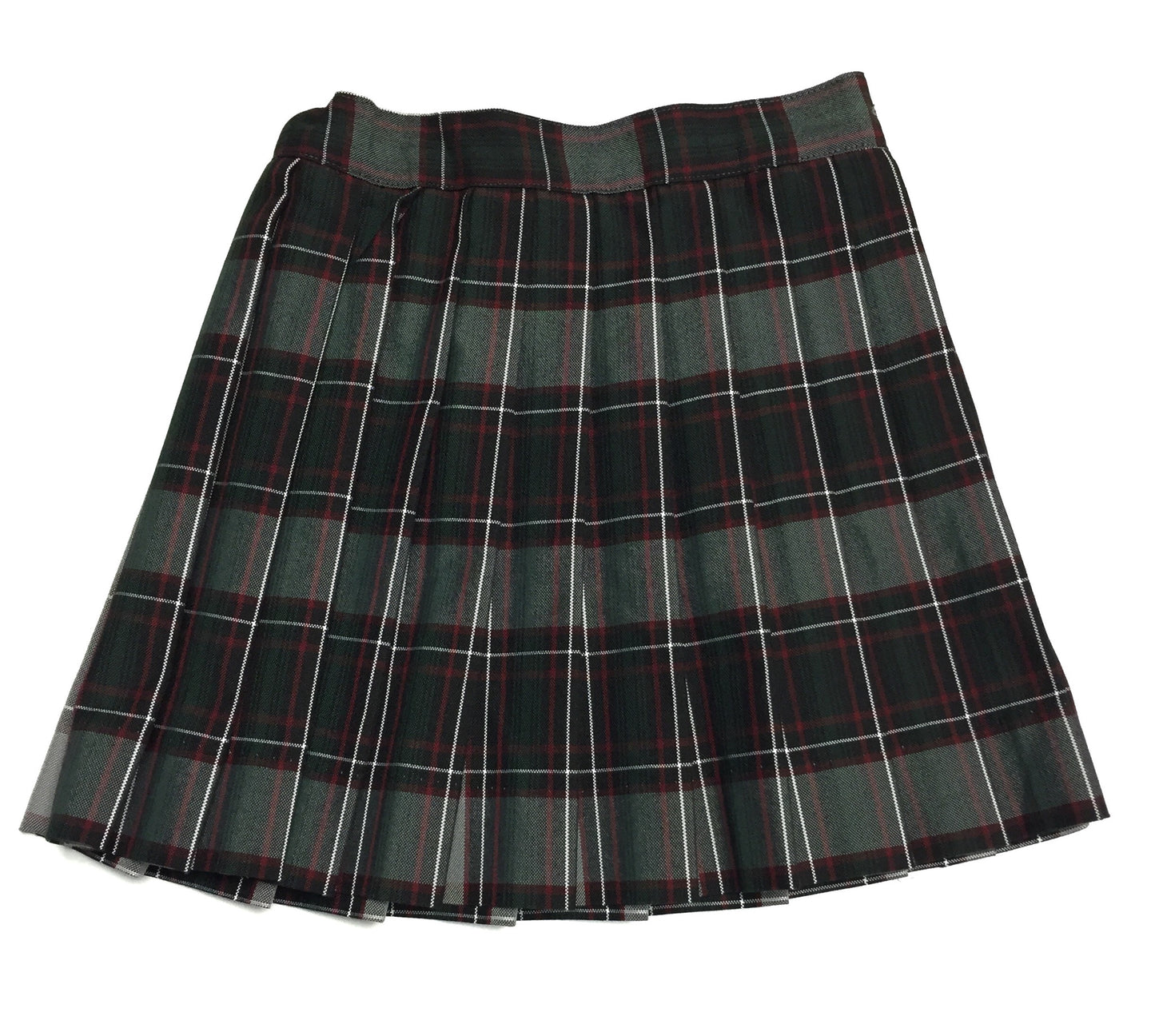 Algiers Plaid Knife Pleat Skirt