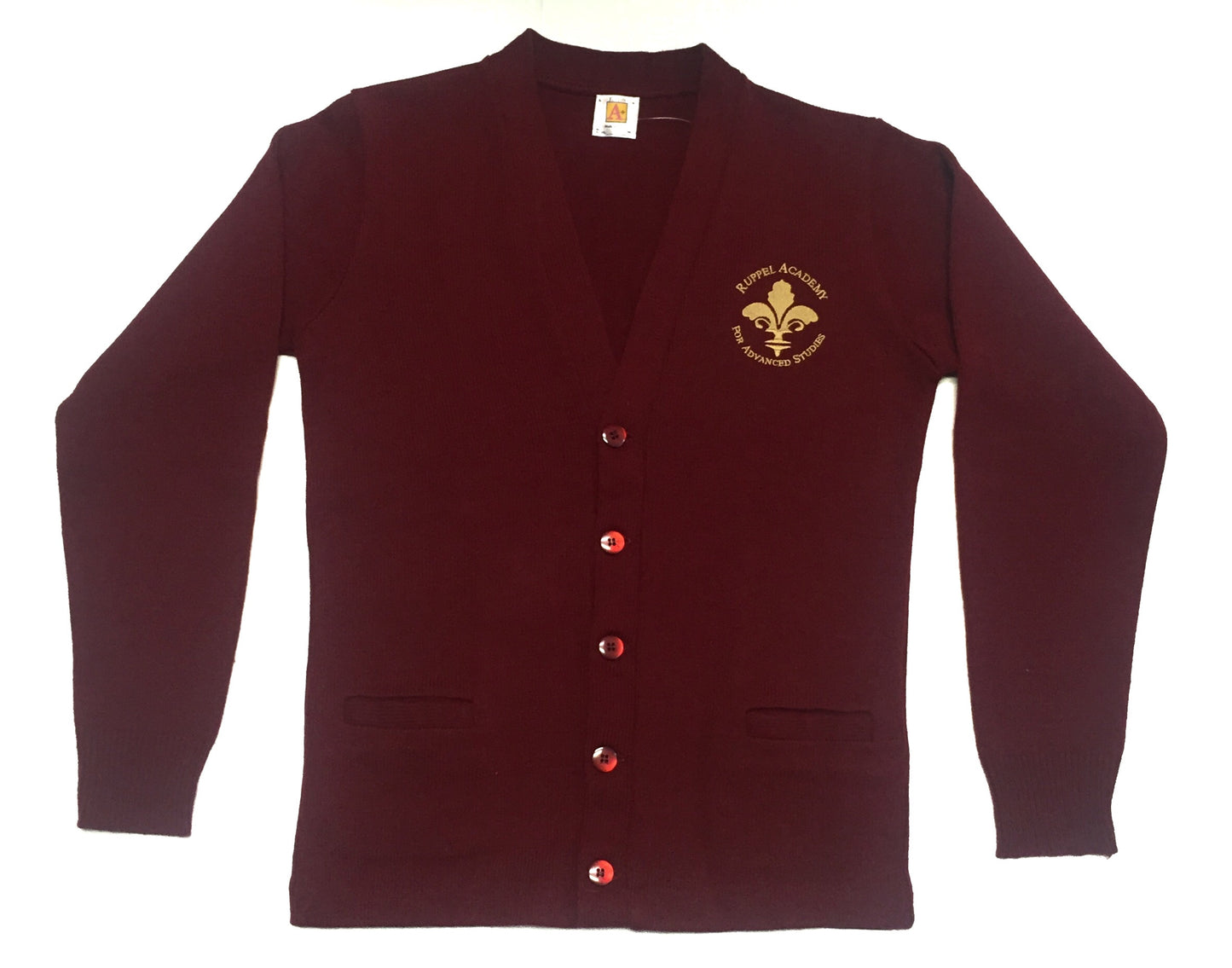 Ruppel Cardigan - Burgundy - All Grades