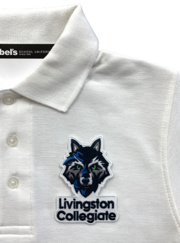 Livingston Collegiate Academy White Polo