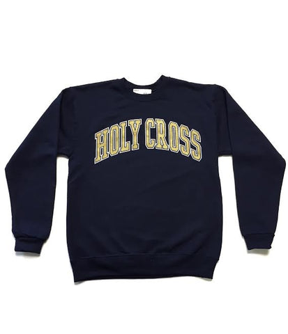 Holy Cross Crew Sweatshirt - with Name Embroidery